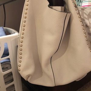 Rebecca Minkoff white bag. Slight wear.
